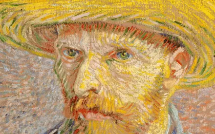 S1:E2 • Autoportrait au chapeau de paille - Van Gogh - 1887